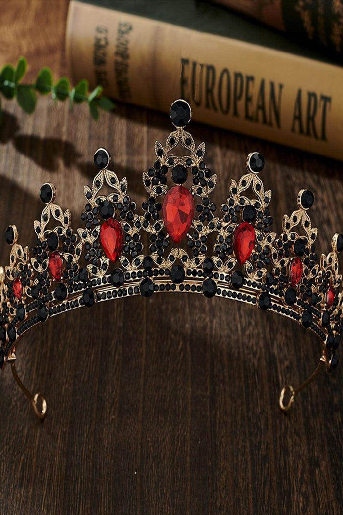 Alloy Tiaras with Rhinestone 783039038301 - COCOMELODY
