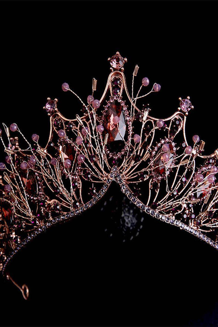 Alloy Tiaras with Rhinestone 826576146579 - COCOMELODY