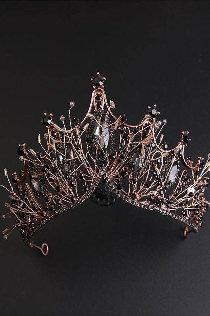 Alloy Tiaras with Rhinestone 826576146579 - COCOMELODY