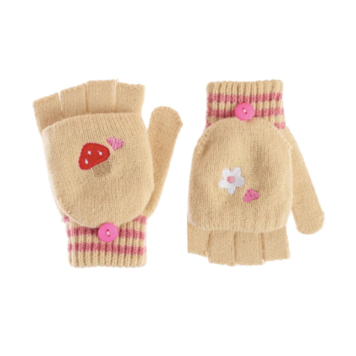 Alpine Fairisle Knitted Gloves