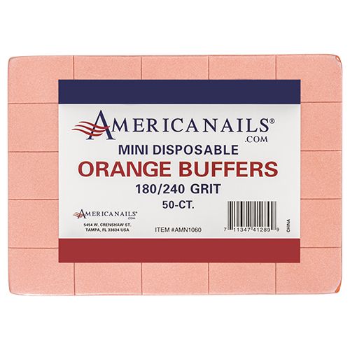 AMN | Mini Orange Buffers 50ct 180/240  grit