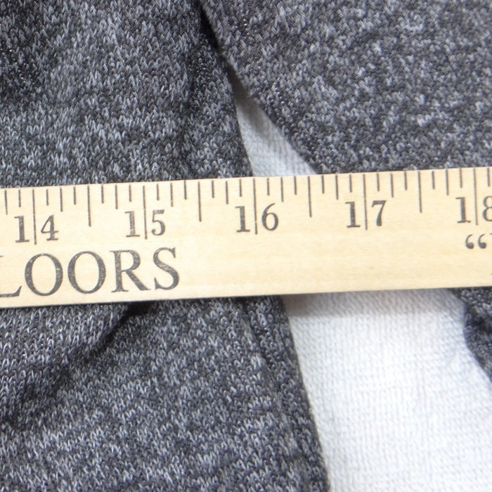 Ashley by 26 International Womens XL Marled Grey Sherpa Moto Jacket Zip Up3