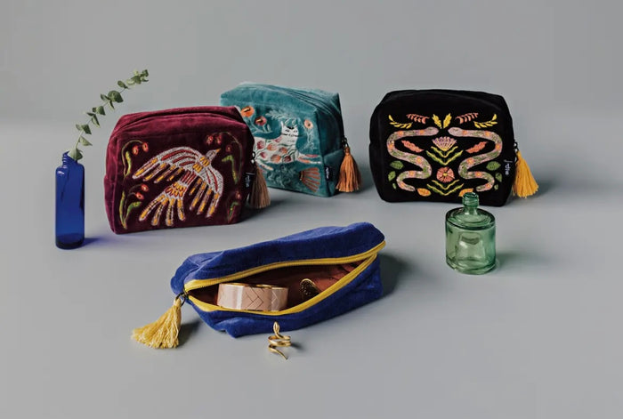 Astral Embroidered Pouch