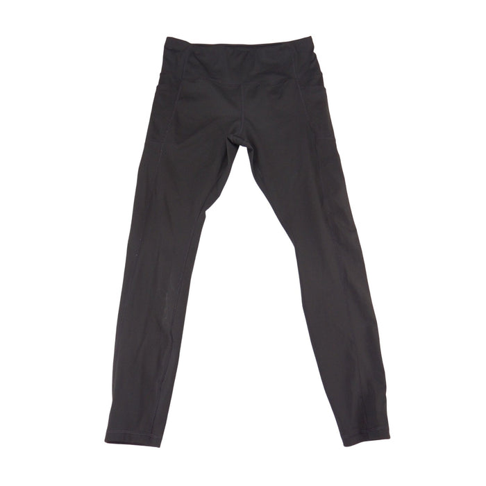 Avia Womens Black High Waisted Active Leggings with Side Pockets Size L 12 140