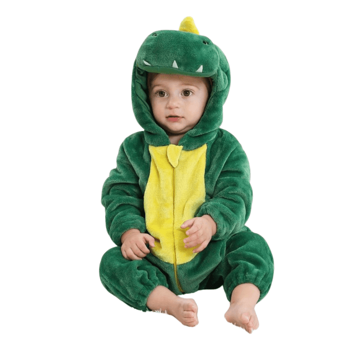 Baby Animal Overall | Hooded One-Piece | Cozy Winter Comfort