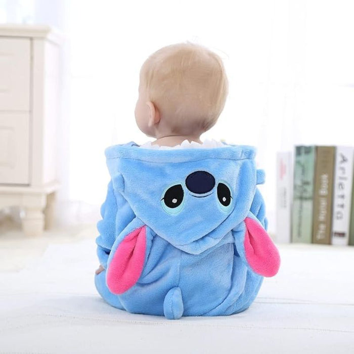 Baby Animal Overall | Hooded One-Piece | Cozy Winter Comfort
