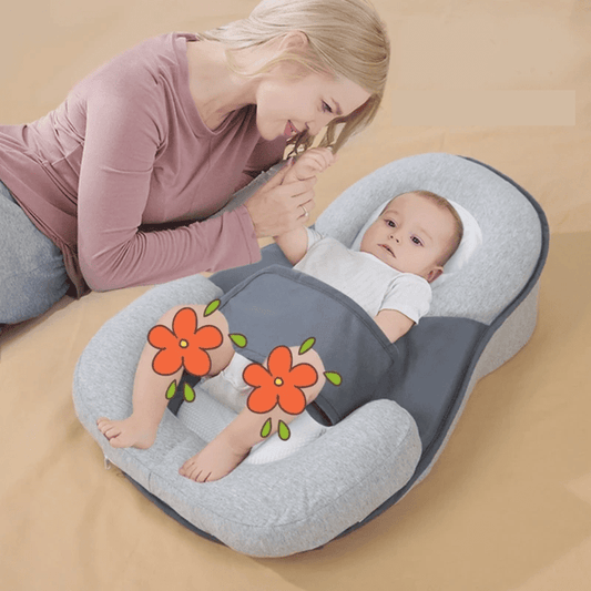 Baby Wedge Pillow | Ergonomic Incline Design | Soft Support Cushion | 0–12 Months