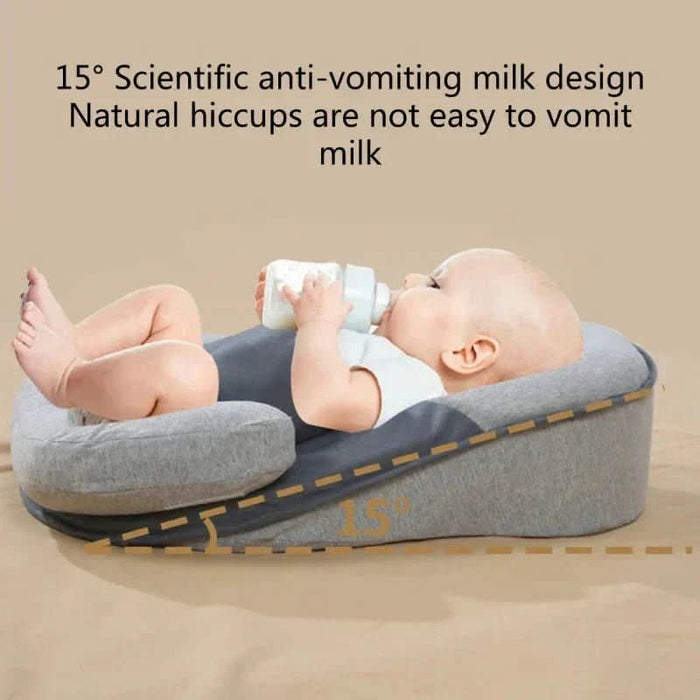 Baby Wedge Pillow | Ergonomic Incline Design | Soft Support Cushion | 0–12 Months