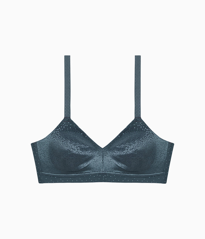 Back Appeal® Wire Free Bra: Dark Slate