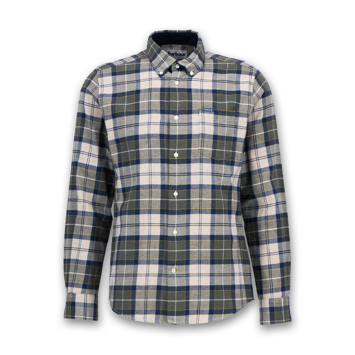 Barbour - Fortrose Tailored Shirt in Forest Mist - Nigel Clare