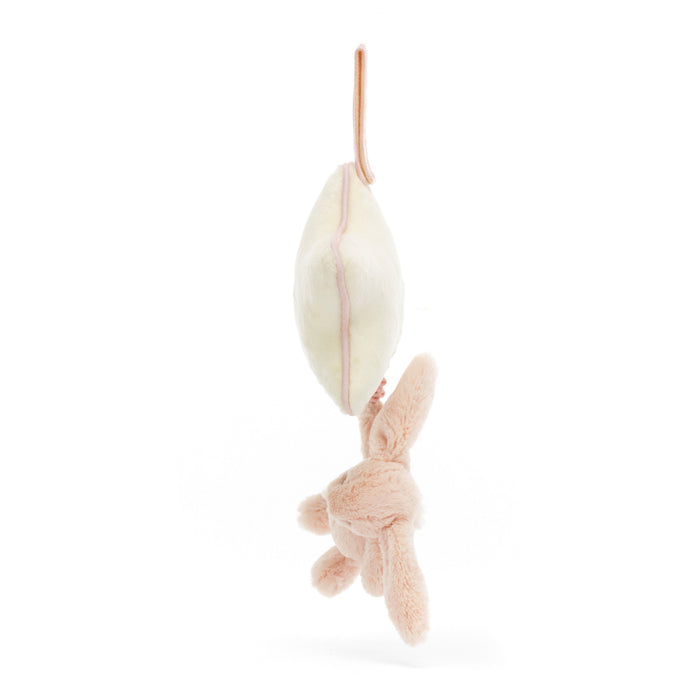 Bashful Blush Bunny Musical Pull - Baby Pink