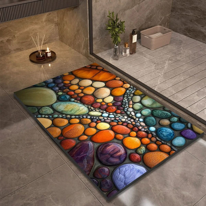 Stone Orange / 19.7 × 31.5 in