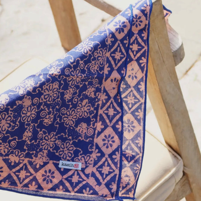 Batik Hand-Dyed Bandanna