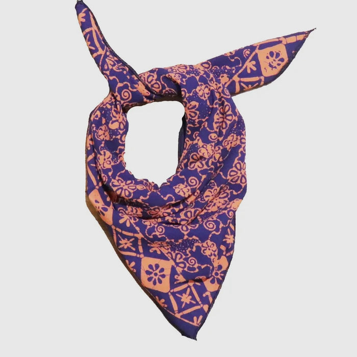 Batik Hand-Dyed Bandanna