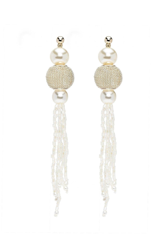 Beading Headpiece Earrings Jewelry CY0056 - COCOMELODY
