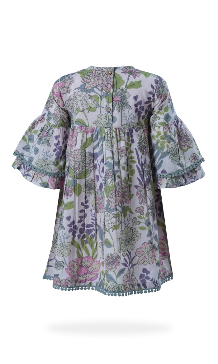 Bella Dress : LAVENDER : Infant : Toddler : Tween dress & diaper cover Yo Baby India