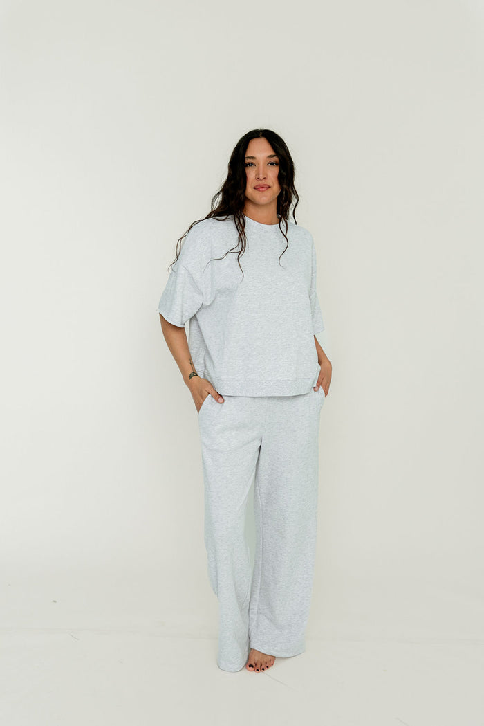 Bennett Pants in Heather Grey *Final Sale*
