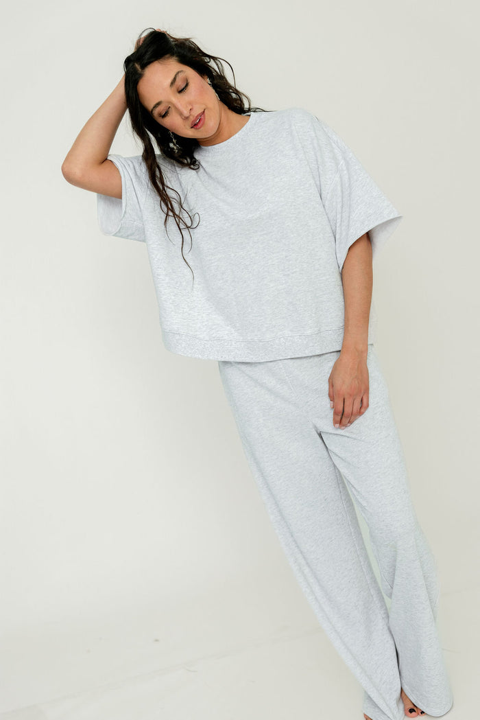 Bennett Pants in Heather Grey *Final Sale*