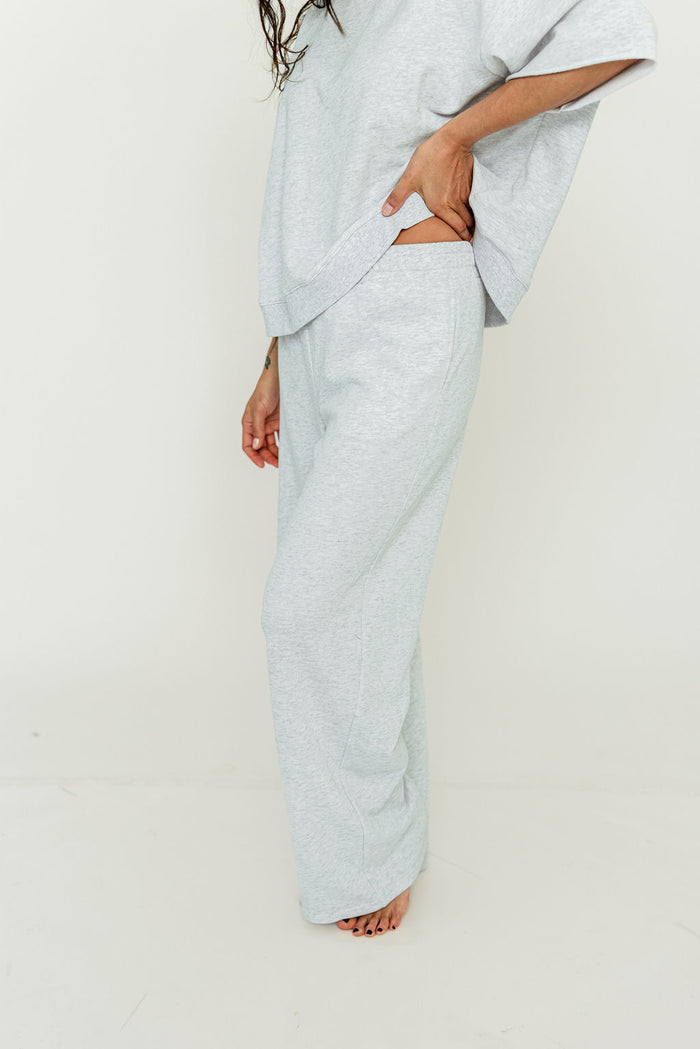 Bennett Pants in Heather Grey *Final Sale*