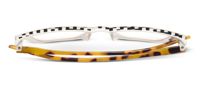 Bernadette (Blue Light): White/Tokyo Tortoise / 1.75