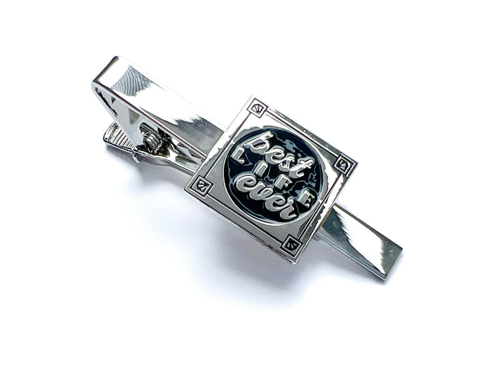 JW Best Life Ever Tie Clip Silver - GINGERS Jehovah's Witnesses Baptism Gift
