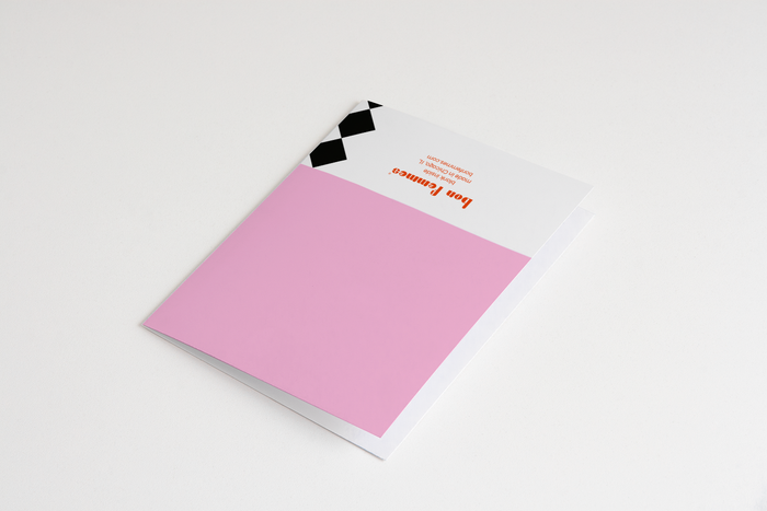 Bestie Birthday Card Pink