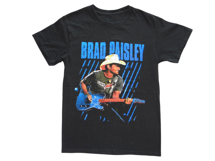 Brad Paisley Concert T Shirt   Black Graphic Tee0