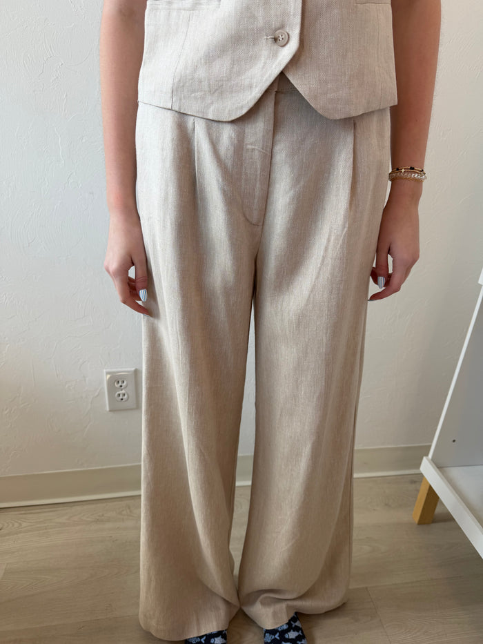 Bydazia Pants - Greige Goods