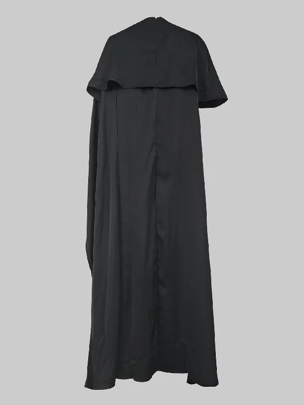 cape-overlay gown – Jollin