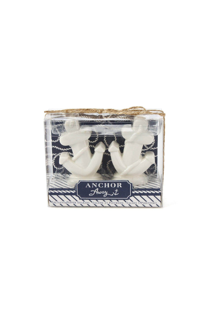 Ceramic Anchor Salt & Pepper Shakers Collectors Kitchen Décor CGF0013 (Set of 6 pcs) - COCOMELODY
