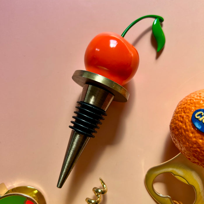 Cherry Wine Stopper