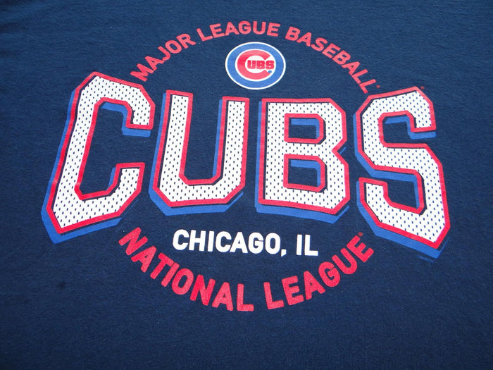 Chicago Cubs MLB T Shirt   Navy Blue2