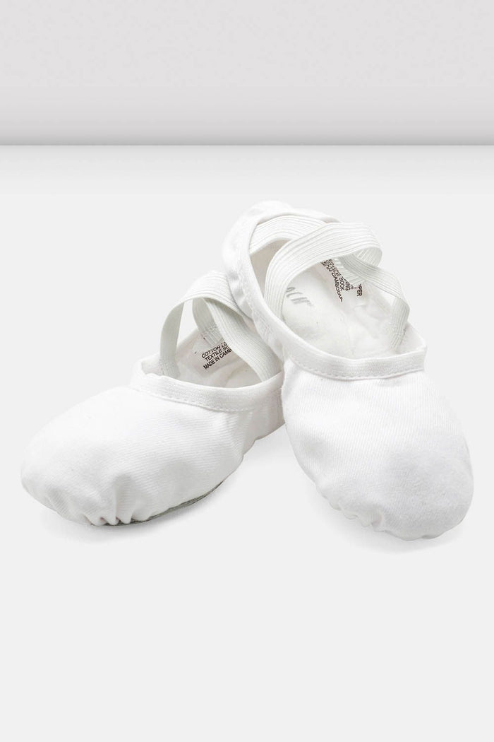 Childrens Performa Stretch Canvas Ballet Shoes