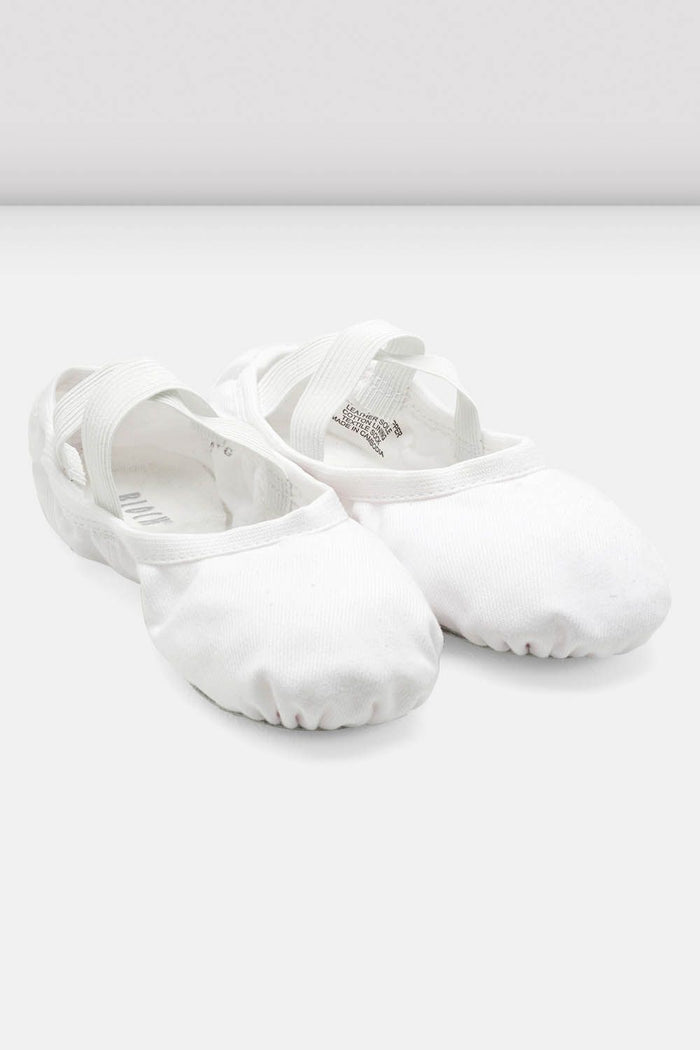 Childrens Performa Stretch Canvas Ballet Shoes