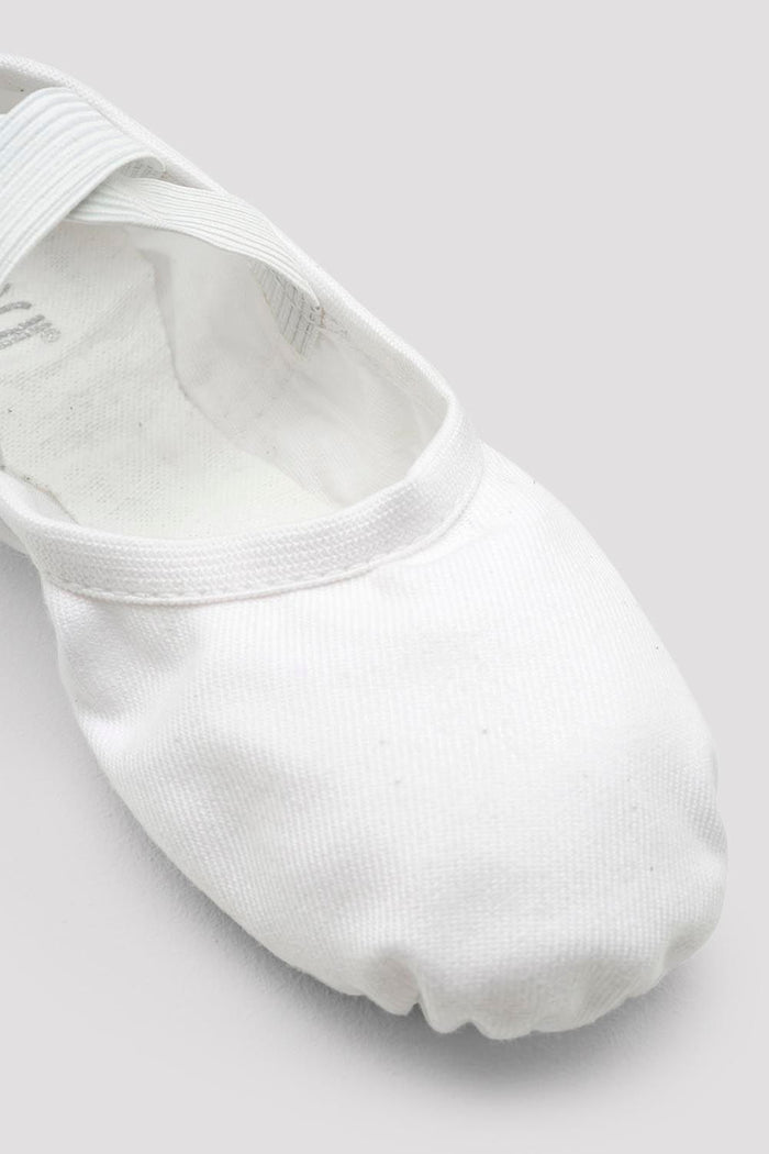 Childrens Performa Stretch Canvas Ballet Shoes
