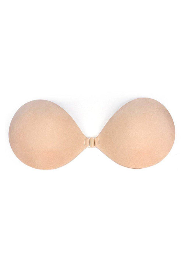 Chinlon Invisible Self Adhesive Strapless Push-Up Bra CN0016 - COCOMELODY