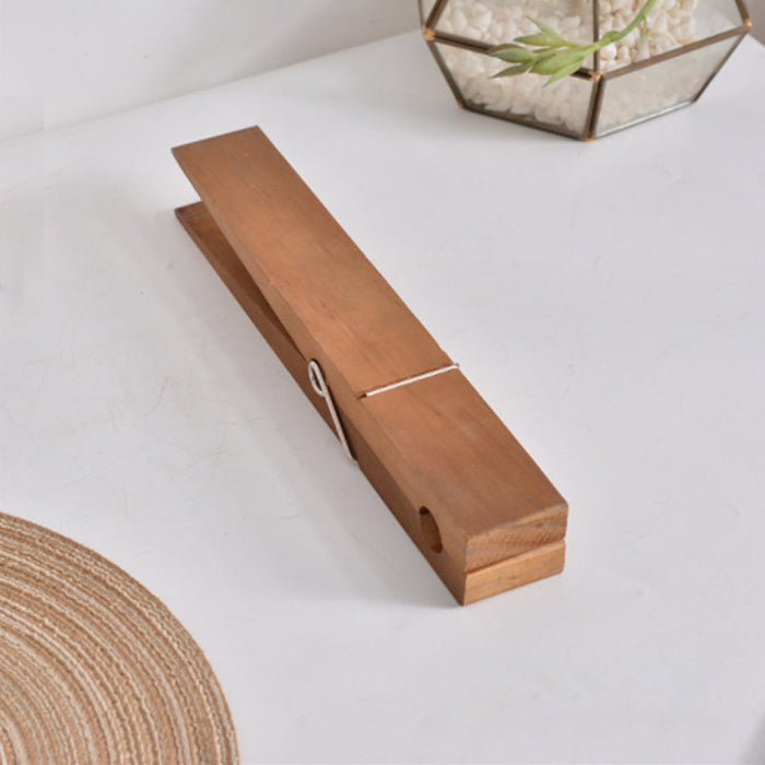 Dark Walnut / 30*4*5cm/11.81*1.57*1.97in