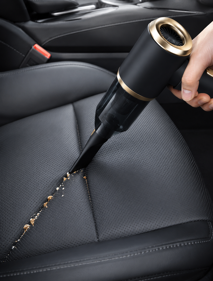 Cordless Handheld Vacuum & Air Blower | USB-C Rechargeable Mini Cleaner | Portable Dust Cleaner for Car & Desk