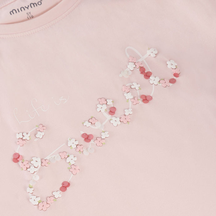 Cotton T-Shirt Blush Sweet