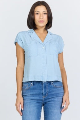 Cruz Top - Greige Goods