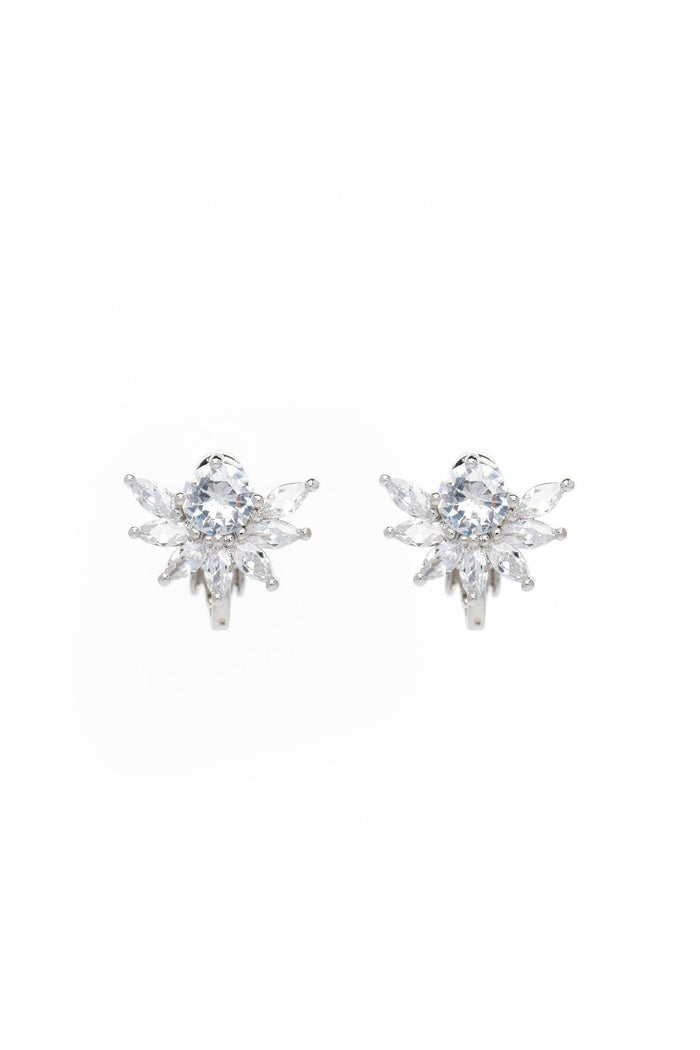 Crystals Tiara Necklace Earrings Jewelry CY0066 - COCOMELODY