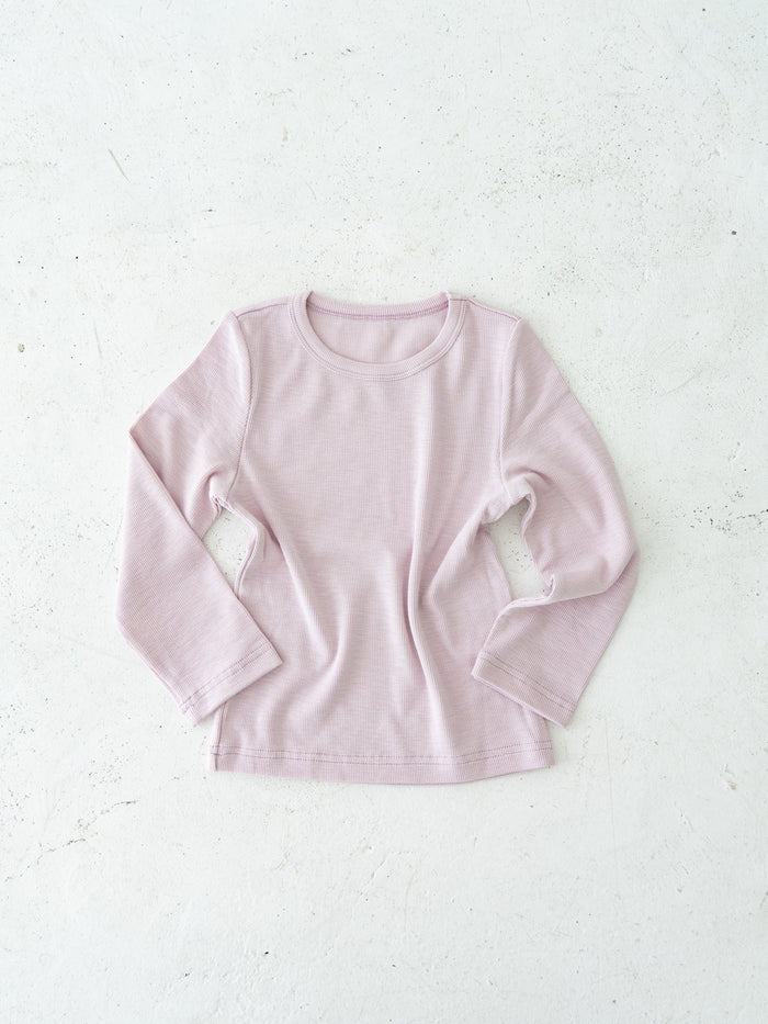 Daily ribbed L/S