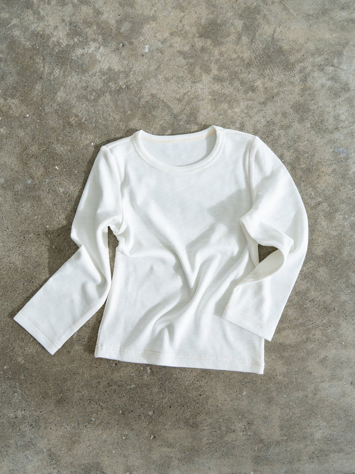 Daily ribbed L/S