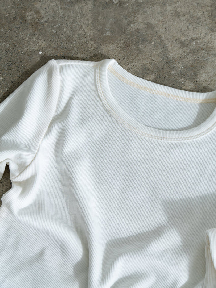 Daily ribbed L/S