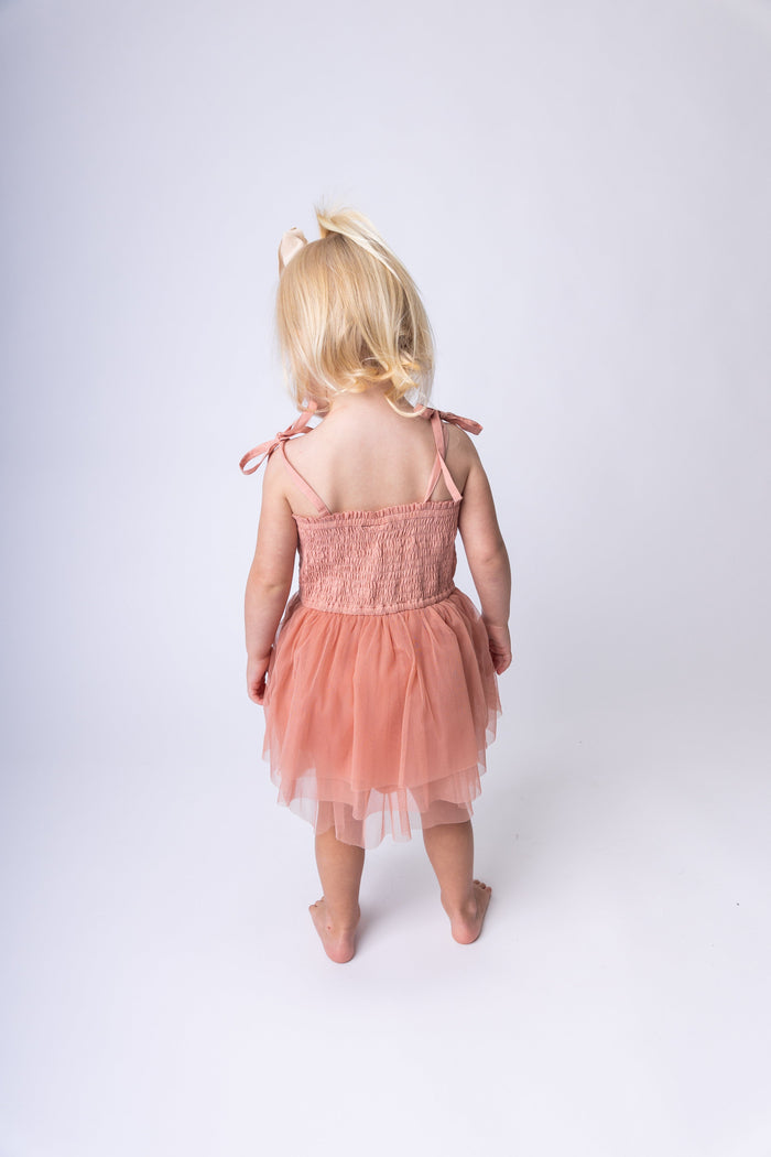 Dark Pink Tulle Solid Color Infant Ruffle Romper Dress Yo Baby India