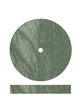 Dedeco Green Cross Wheel/Fine Square edge 7/8' X 1/8' #5003 BOX/100