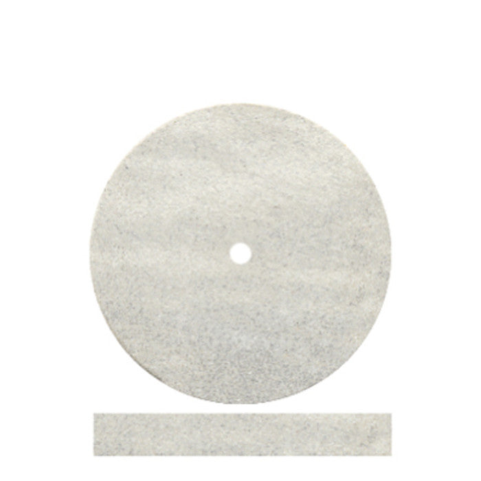 Dedeco White Flexies 7/8' X 1/8'square edge #5009 Box/100