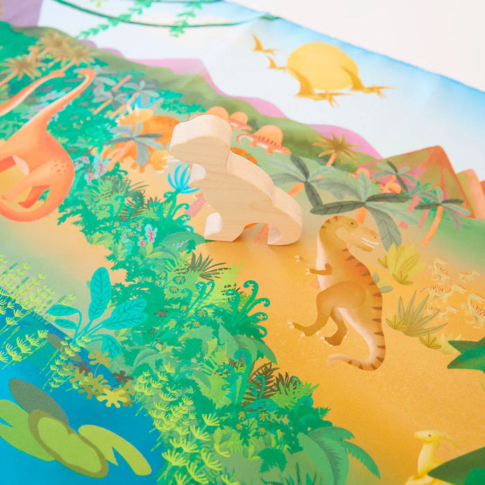 Dinosaur Seek + Find Playsilk