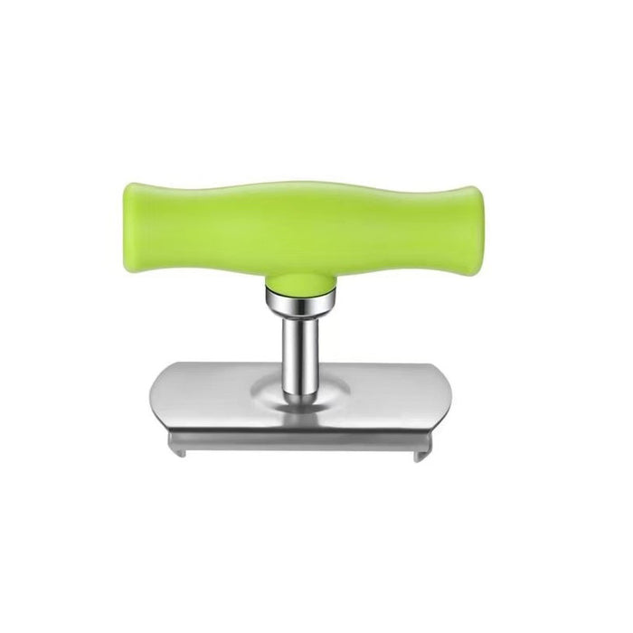 green / Straight handle