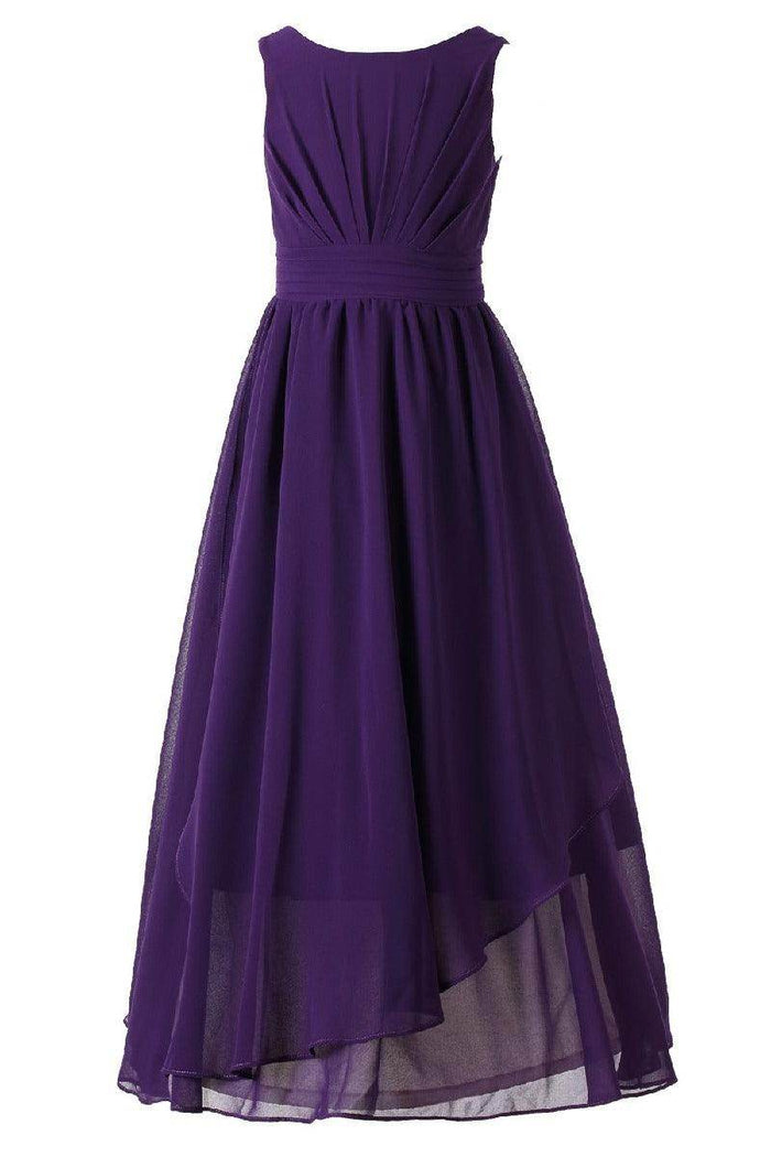Elegant Chiffon Gown Floor-Length A-Line Dress B078N3KBLQ - COCOMELODY
